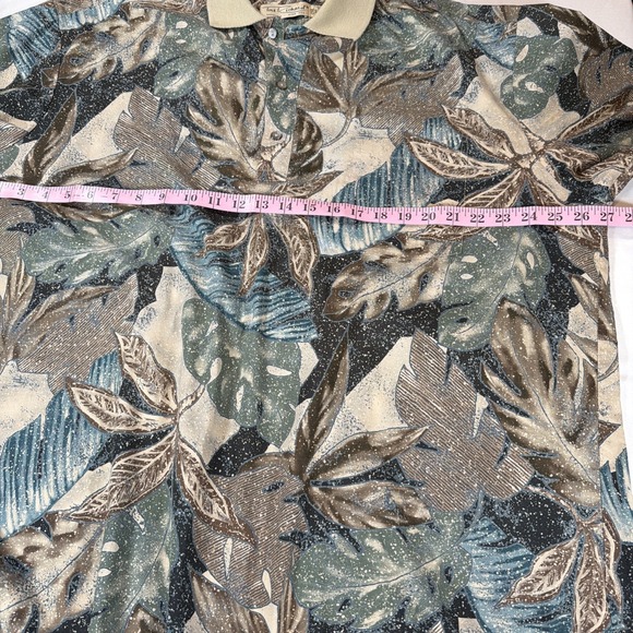 Vintage Tori Richard Honolulu Hawaiian Shirt Mens 2XL Cotton Lawn Aloha Tropical - Picture 3 of 8